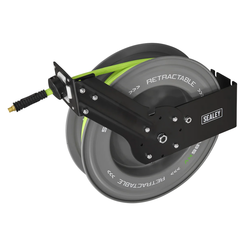 Sealey 20m Retractable PVC Air Hose Reel 10mm ID