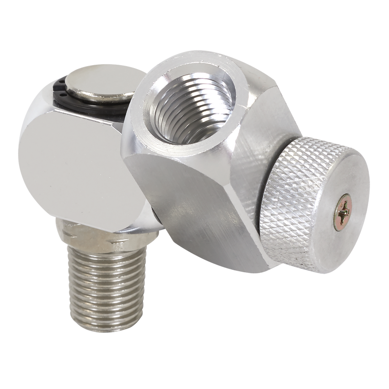Sealey Z-Swivel Air Hose Connector with Regulator 1/4" BSP