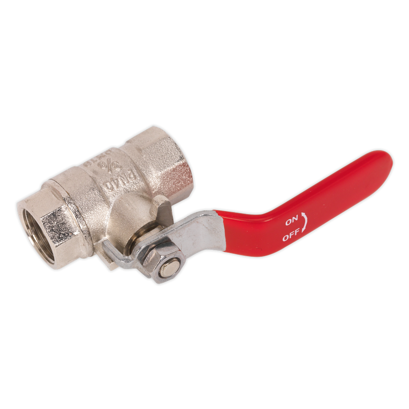 Sealey 3/8"BSP Female Lever Ball Valve Model SA907