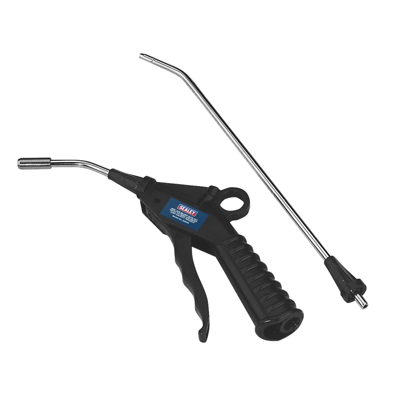 Sealey Air Blow Gun Kit 1/4" BSP Inlet with Safety Nozzle