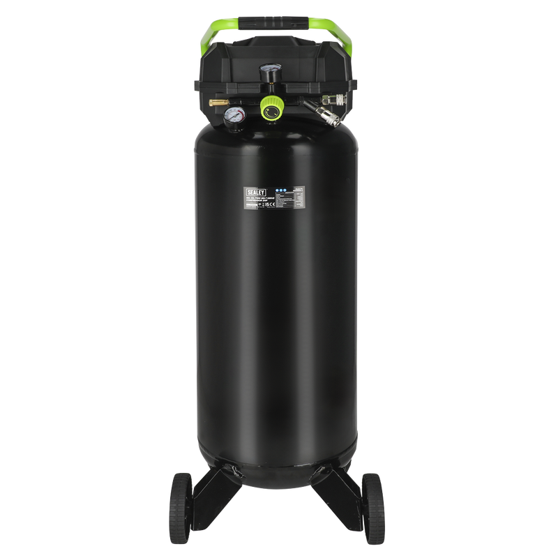 Sealey 50L Oil Free Belt Drive Compressor 2hp