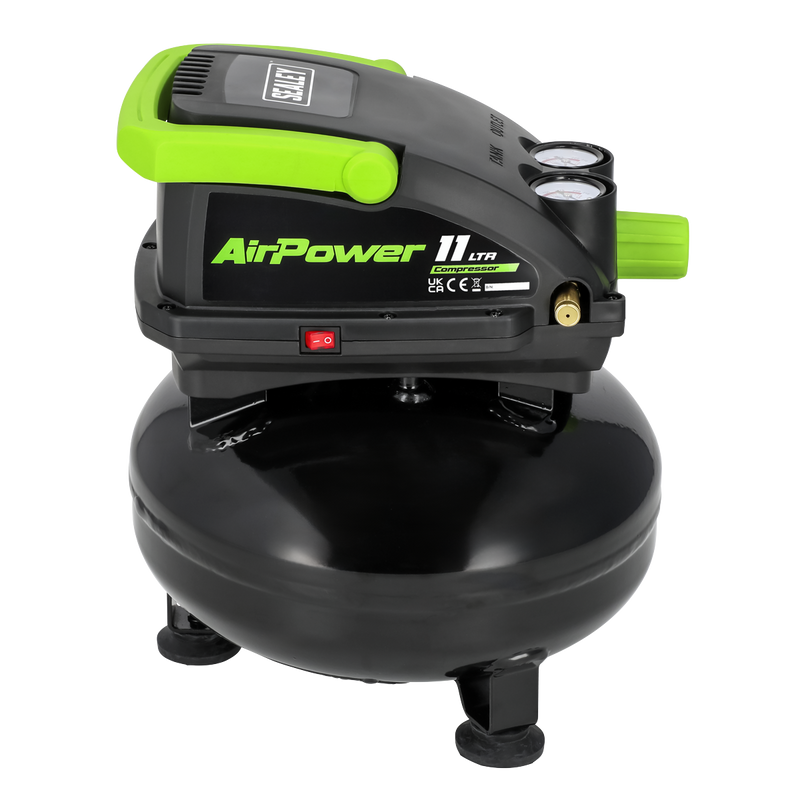 Sealey SAC1100 11L Direct Drive Air Compressor 0.5hp