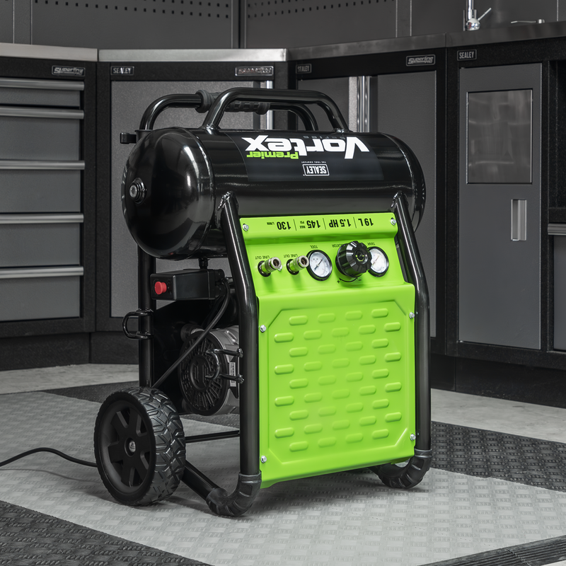 Sealey Direct Drive Air Compressor 19L 1.5hp SAC1900