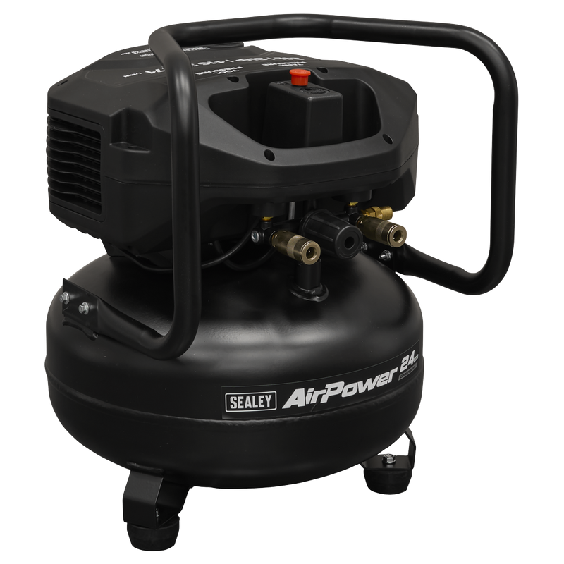 Sealey 24L Oil Free Belt Drive Compressor 2hp
