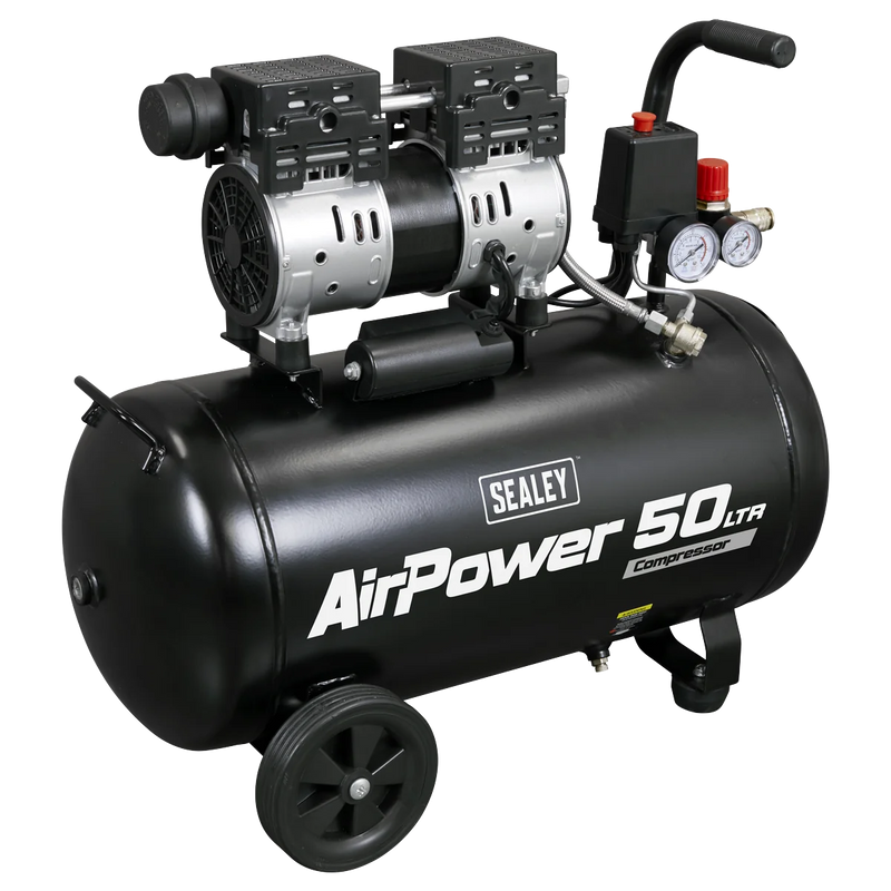 Sealey 24L Air Compressor SAC2400S 1hp Low Noise
