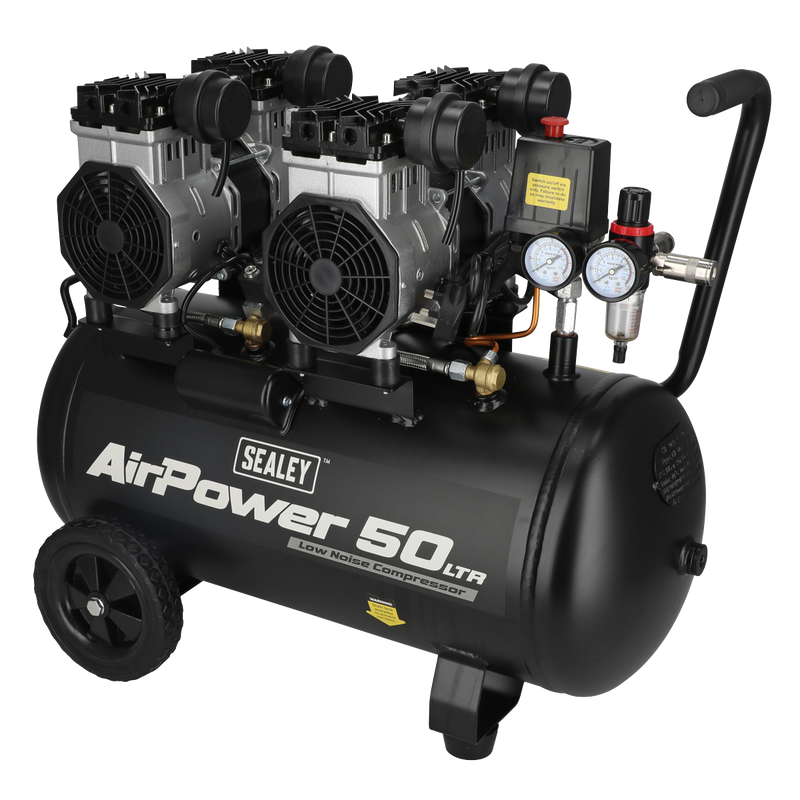 Sealey SAC5001S 50L Direct Drive Air Compressor 2 x 2hp