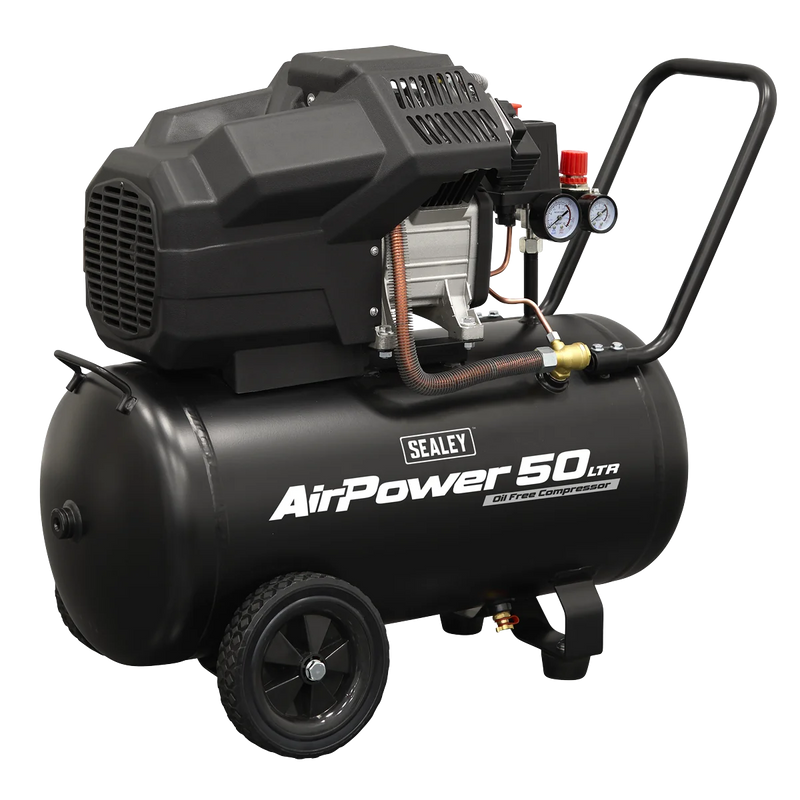 Sealey 50L V-Twin Direct Drive Air Compressor 3hp