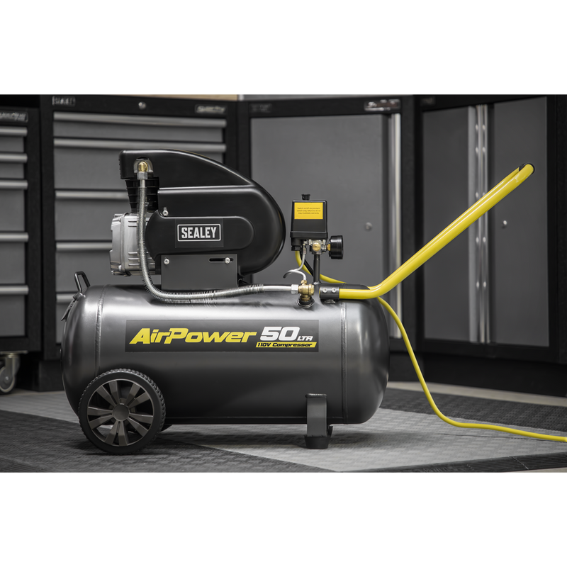 Sealey 50L Direct Drive Air Compressor 2hp 110V