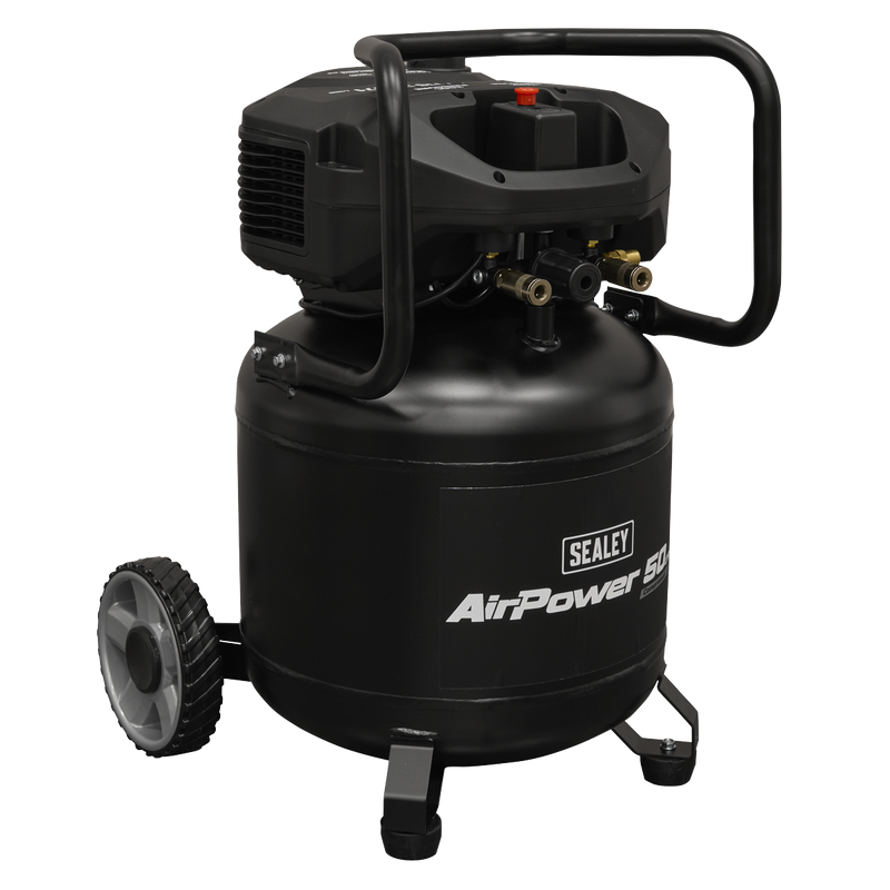 Sealey 50L Oil Free Belt Drive Compressor 2hp