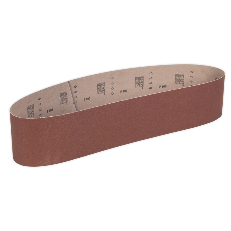 Sealey 100 x 1220mm Sanding Belt 100Grit - SB0013 Trade Quality