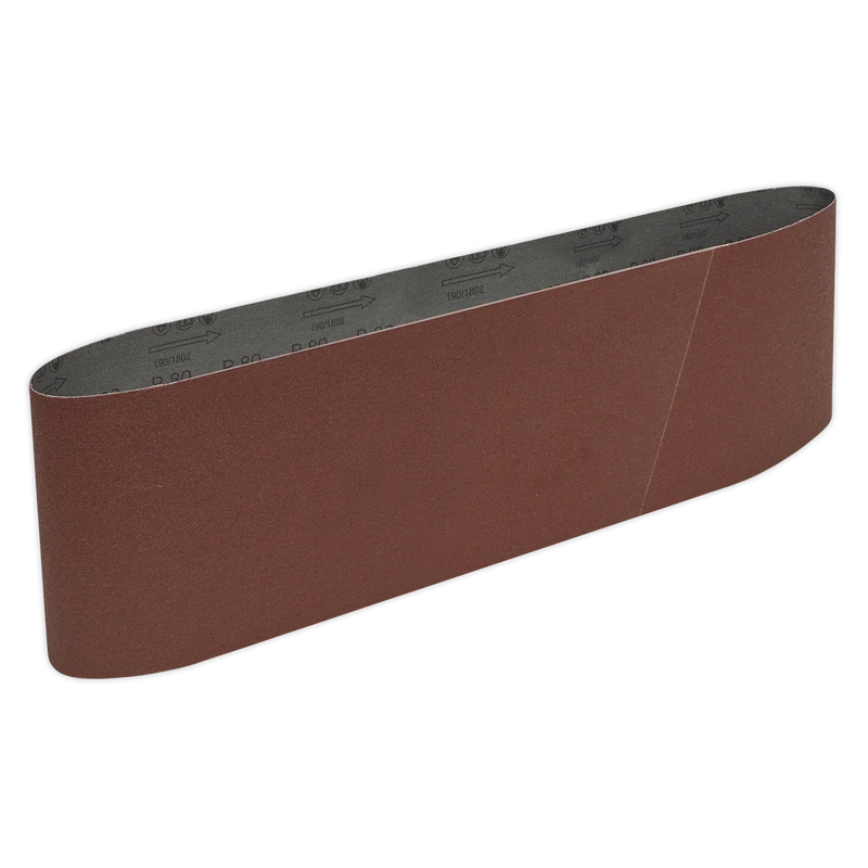 Sealey 1220 x 150mm Sanding Belt 80Grit - SB0017 Trade Quality