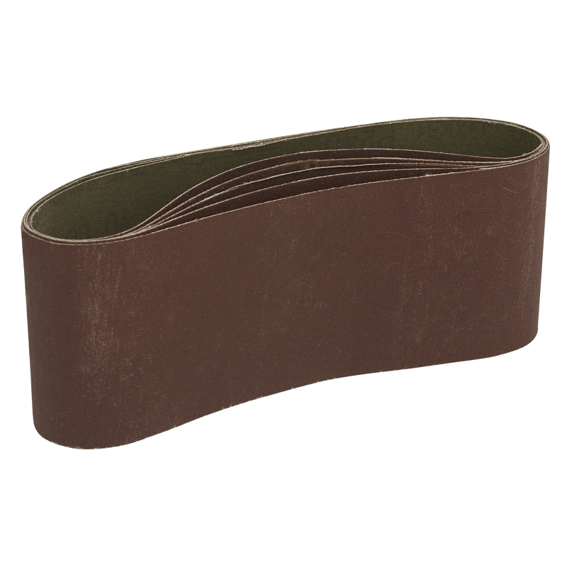 Sealey Sanding Belt 76x457mm 240Grit - Pack of 5