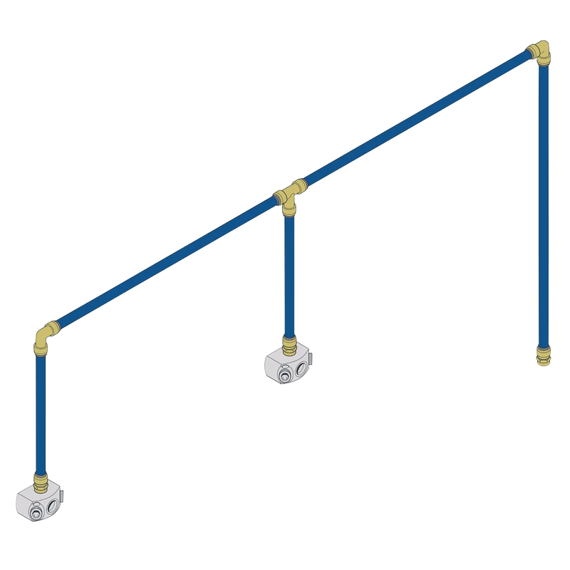 Sealey SharkBite® 12m Air Supply System Kit 15mm