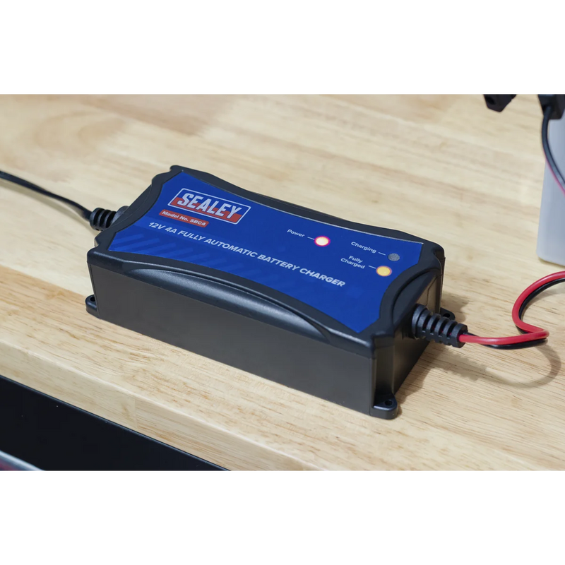 Sealey 12V Battery Maintainer Charger SBC4 4A