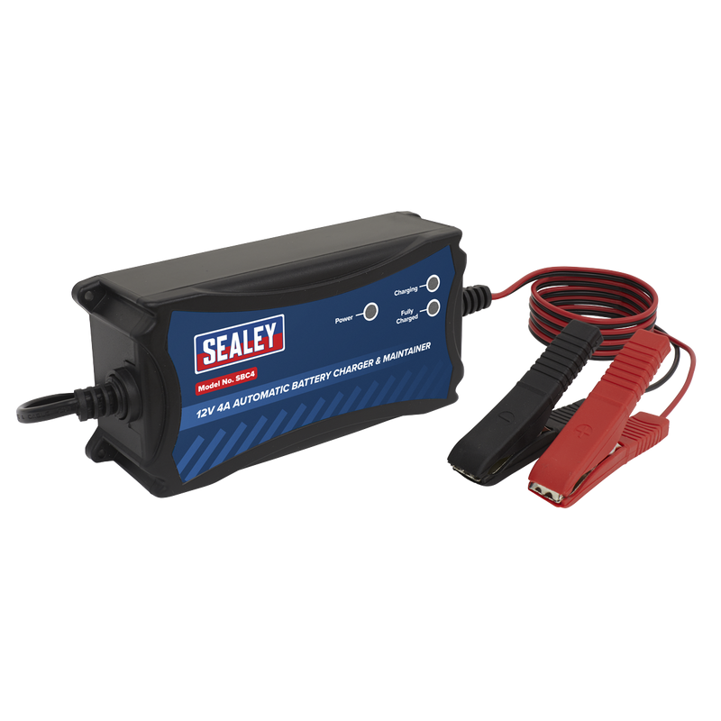 Sealey 12V Battery Maintainer Charger SBC4 4A