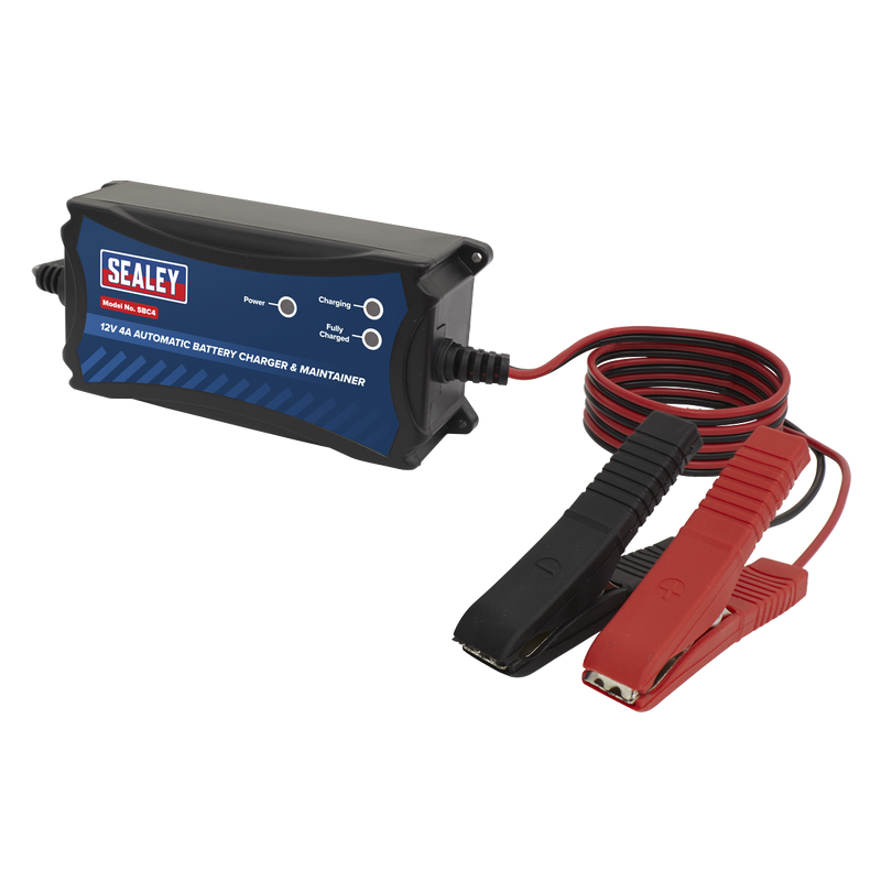 Sealey 12V Battery Maintainer Charger SBC4 4A
