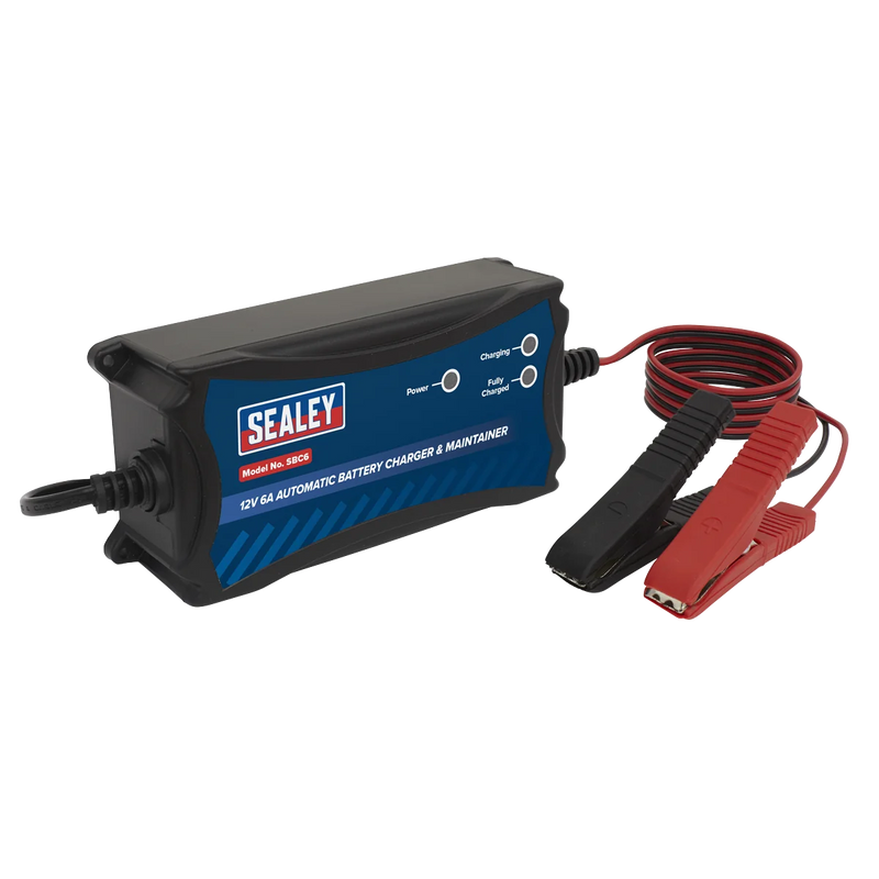Sealey 12V Battery Maintainer/Charger SBC6 6A