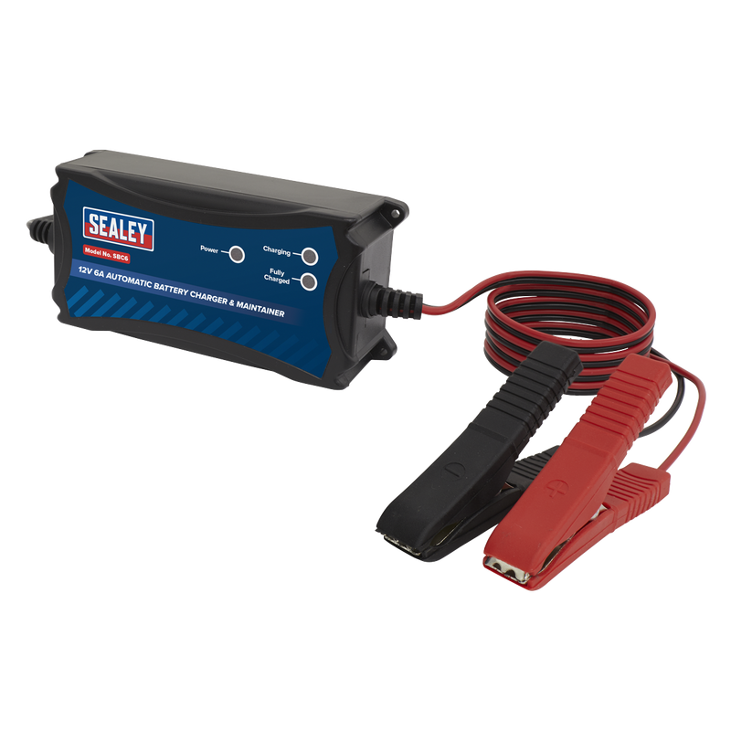 Sealey 12V Battery Maintainer/Charger SBC6 6A
