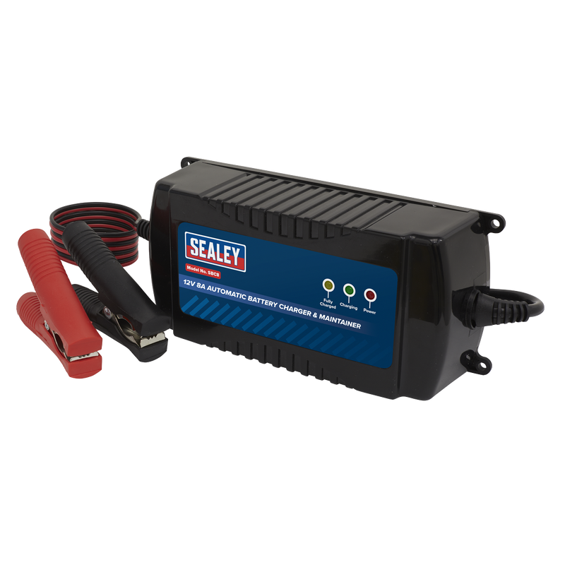 Sealey 12V Battery Maintainer/Charger SBC8 8A