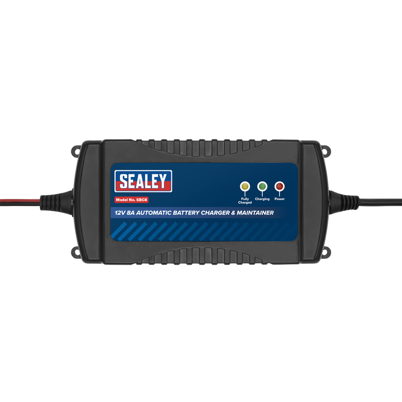 Sealey 12V Battery Maintainer/Charger SBC8 8A