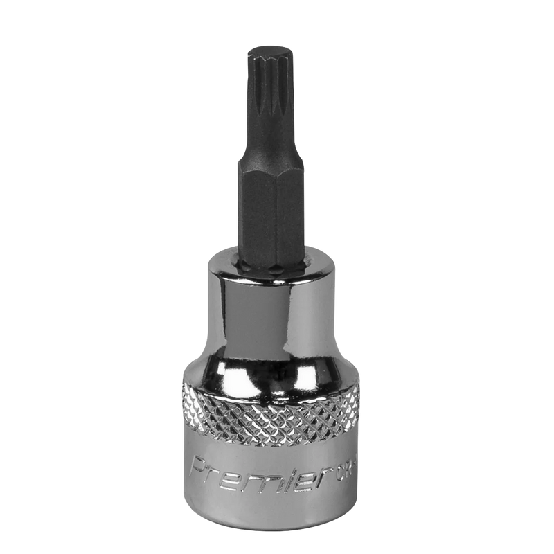 Sealey Premier Spline Socket Bit 1/2"Sq Drive M5 55mm