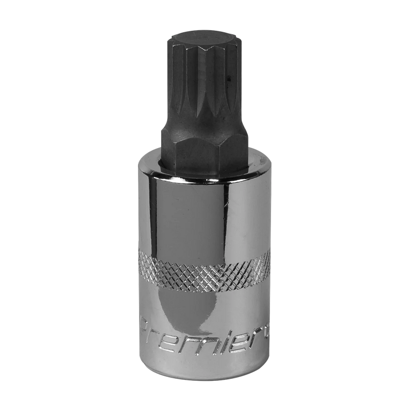 Sealey Premier Spline Socket Bit M14 1/2"Sq Drive 55mm