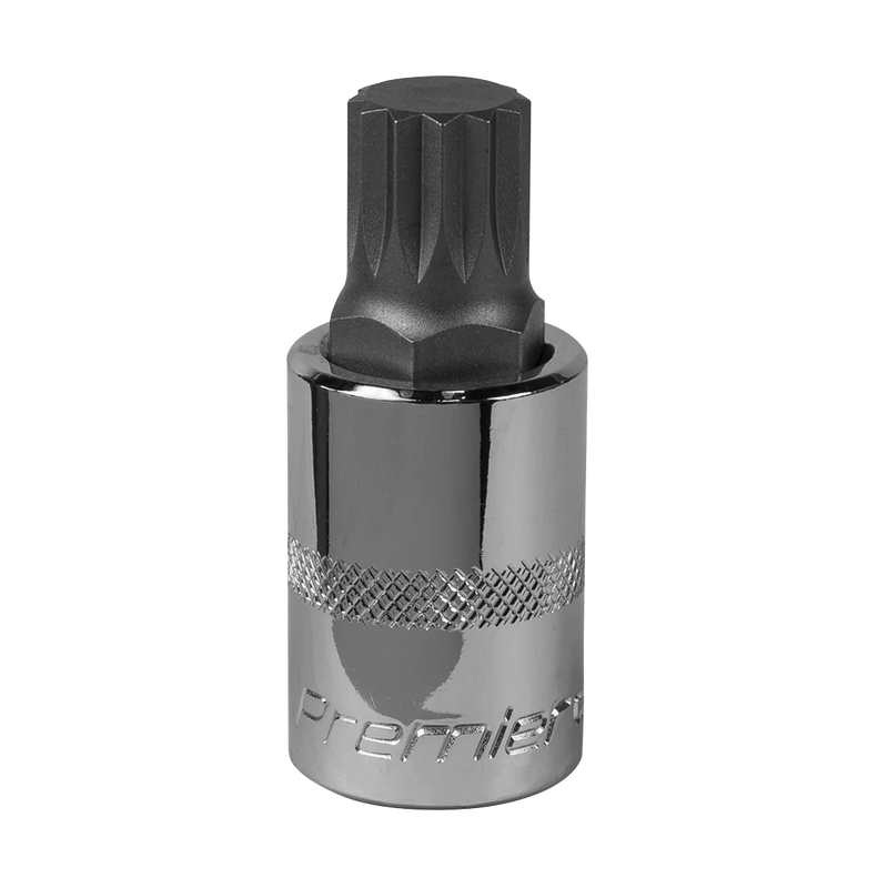 Sealey Premier Spline Socket Bit M16 1/2"Sq Drive 55mm