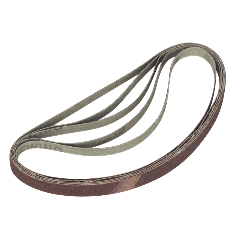 Sealey Sanding Belt 12 x 456mm 120Grit Pack of 5