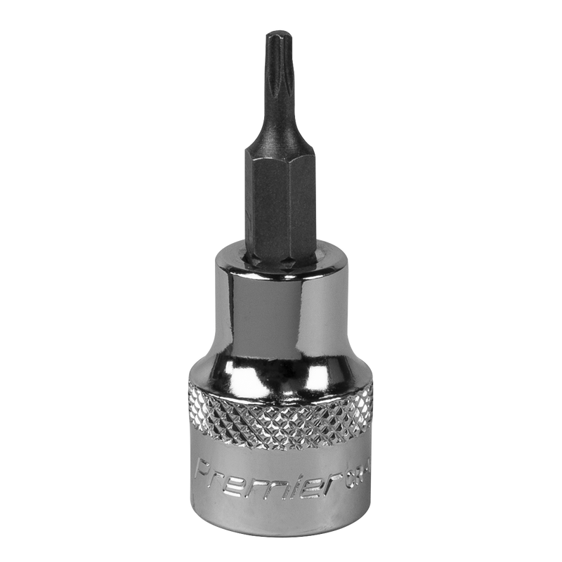 Sealey Premier Socket Bit T10 1/4" Drive 37mm