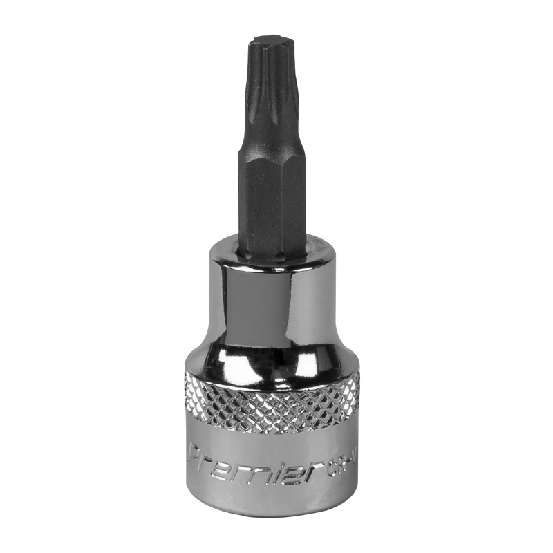 Sealey Premier Socket Bit T27 1/4"Sq Drive 37mm