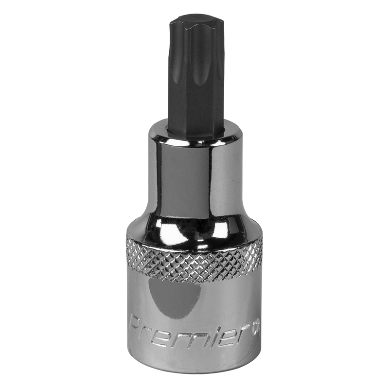 Sealey Premier Socket Bit T50 1/2"Sq Drive 55mm