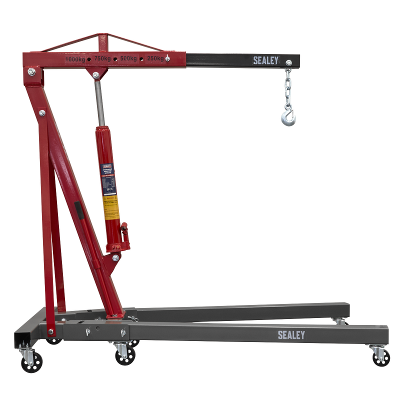 Sealey KD Type Folding Engine Crane 1 Tonne