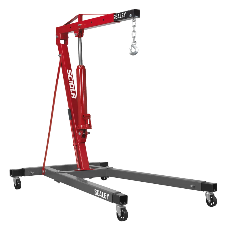 Sealey Long Reach Engine Crane SC10LR 1 Tonne Capacity