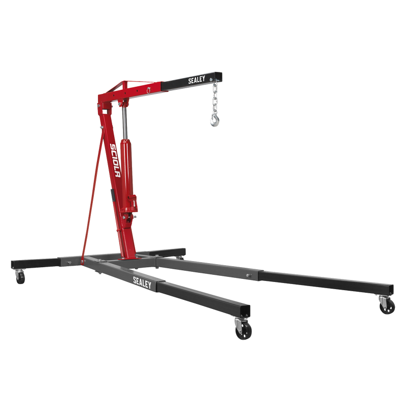 Sealey Long Reach Engine Crane SC10LR 1 Tonne Capacity