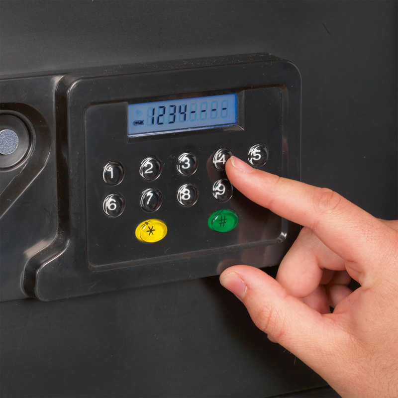 Sealey Electronic Combination Fireproof Safe 450x380x305mm