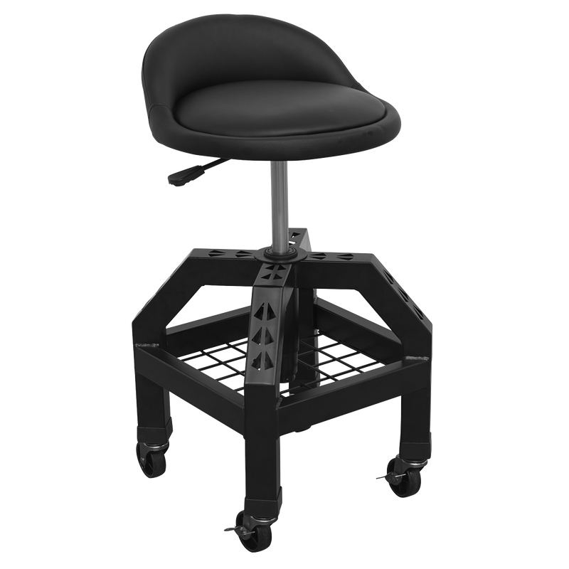 Sealey Premier Industrial Pneumatic Creeper Stool SCR03B 150kg Capacity