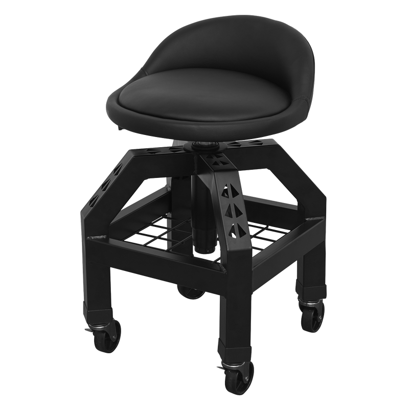 Sealey Premier Industrial Pneumatic Creeper Stool SCR03B 150kg Capacity