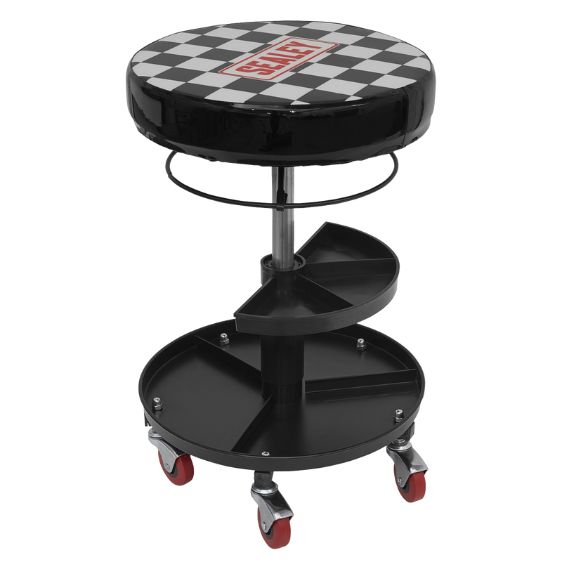 Sealey Mechanic's Seat & Tool Tray Combo SCR15COMBO 6.5kg