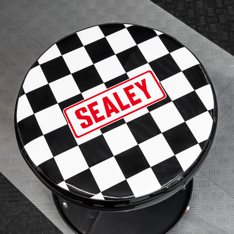 Sealey Pneumatic Mechanic's Seat Model SCR15 136kg Capacity