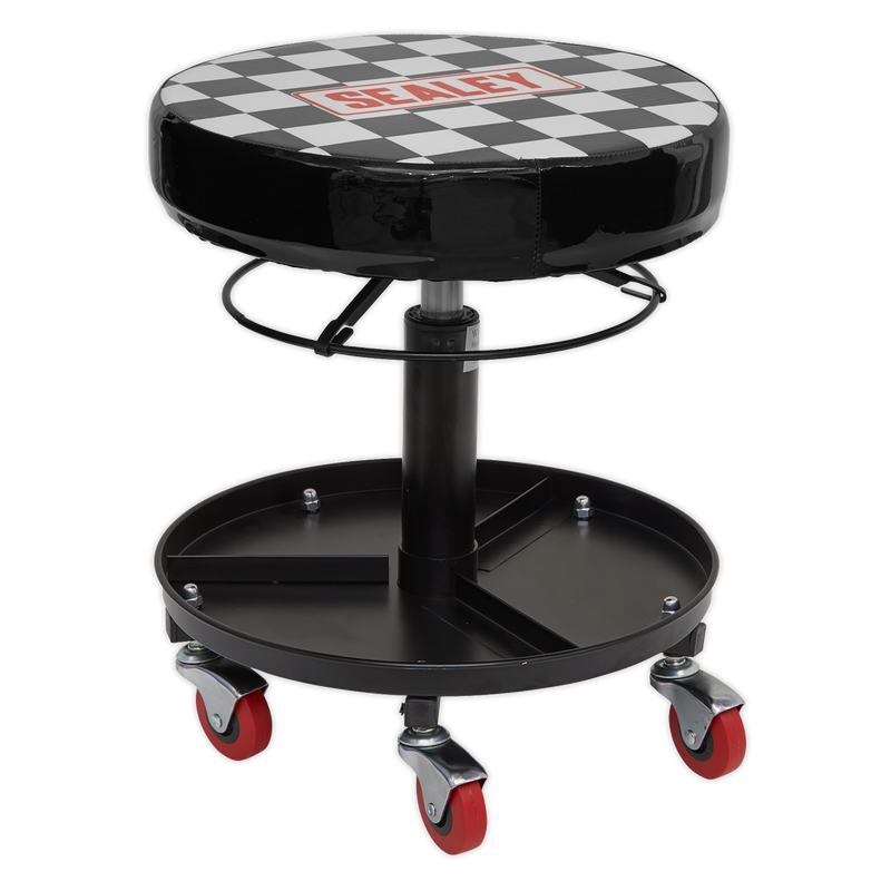 Sealey Pneumatic Mechanic's Seat Model SCR15 136kg Capacity
