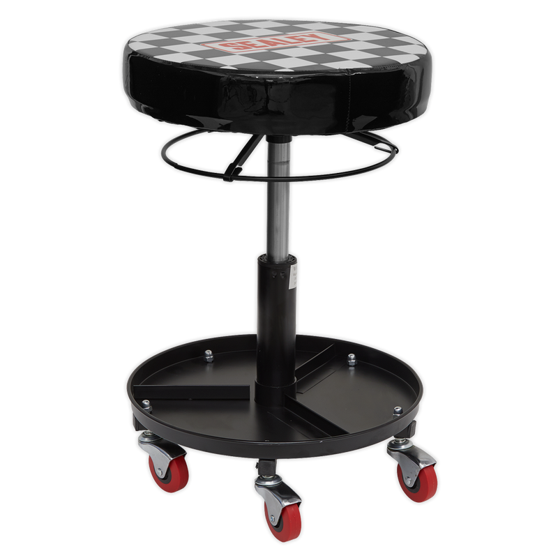 Sealey Pneumatic Mechanic's Seat Model SCR15 136kg Capacity