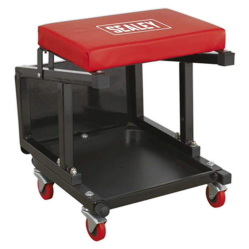 Sealey Mechanic's Utility Seat & Step Stool 158kg Capacity
