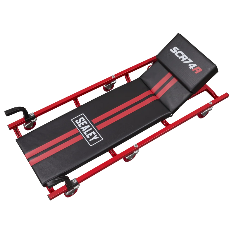 Sealey Creeper SCR74 40" Steel Frame with 6 Wheels