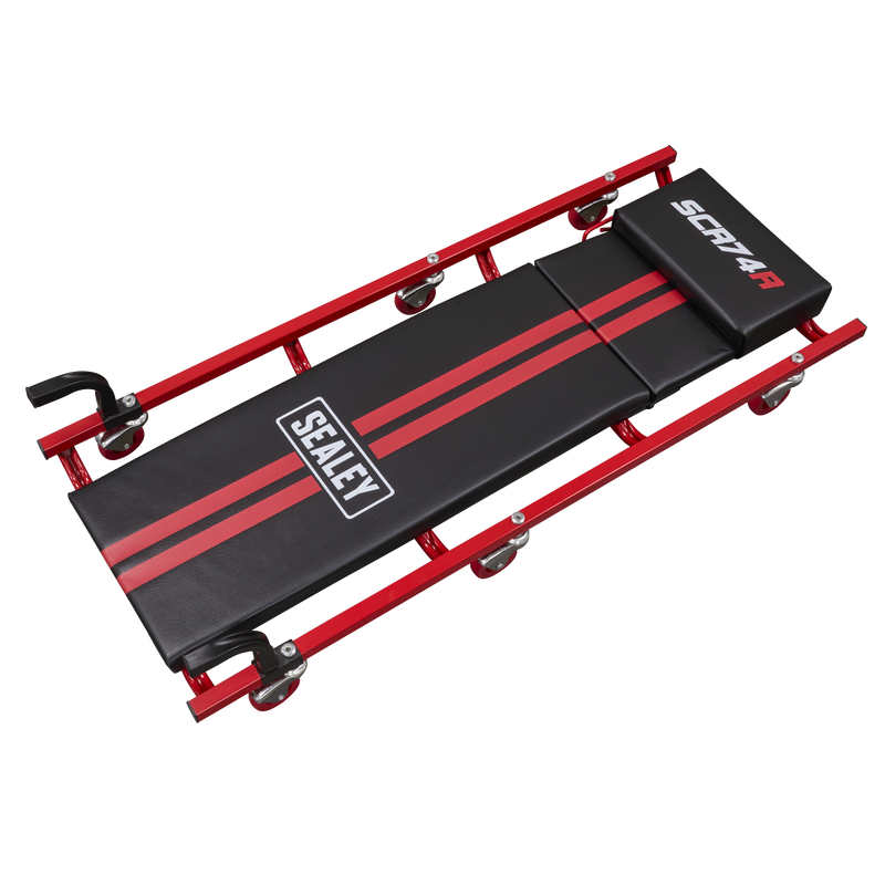 Sealey Creeper SCR74 40" Steel Frame with 6 Wheels