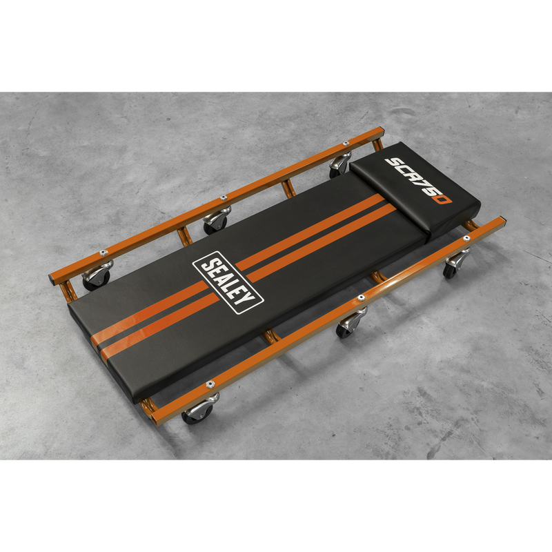 Sealey Creeper SCR75O 150kg Capacity 36" Heavy-Duty Steel Frame