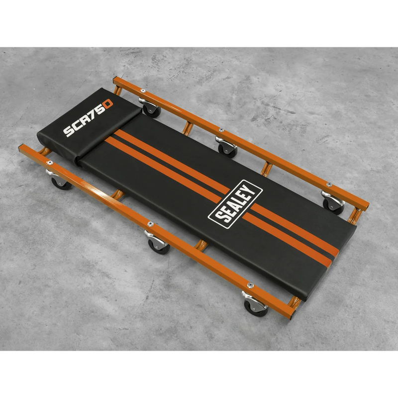 Sealey Creeper SCR75O 150kg Capacity 36" Heavy-Duty Steel Frame