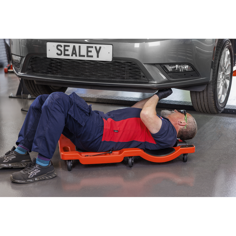 Sealey Composite Padded Creeper SCR80HD 180kg Capacity