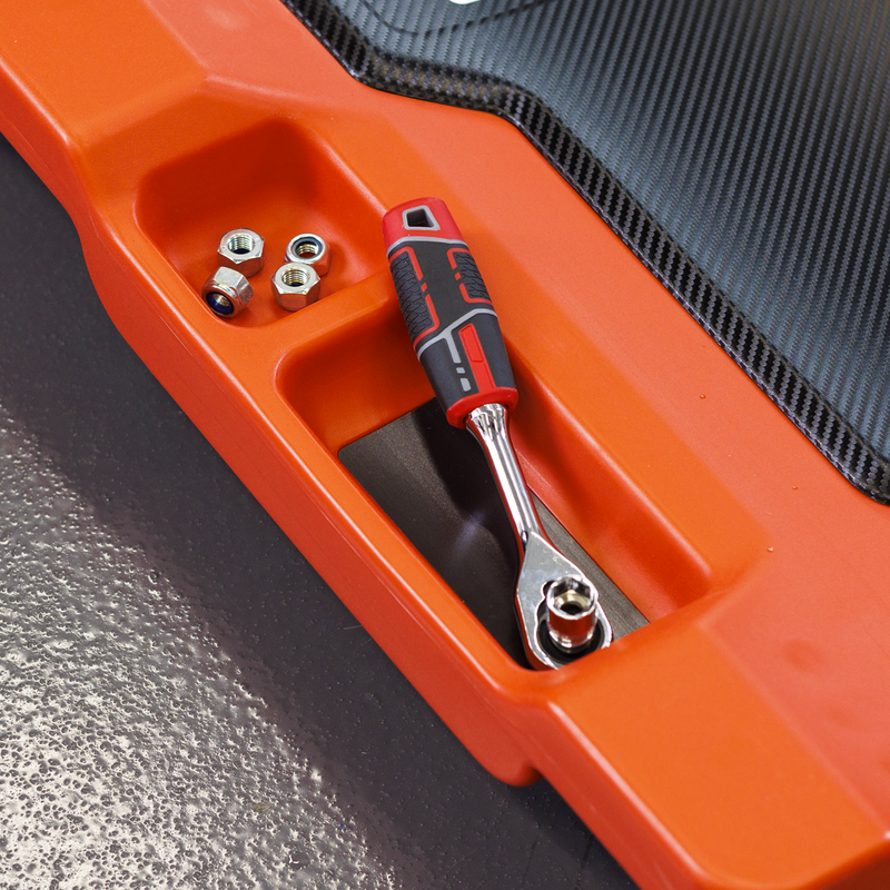 Sealey Composite Padded Creeper SCR80HD 180kg Capacity
