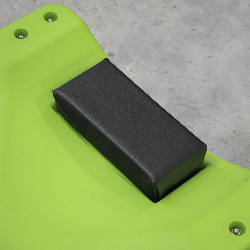 Sealey Composite Creeper SCR80HV 135kg Capacity Hi-Vis Green