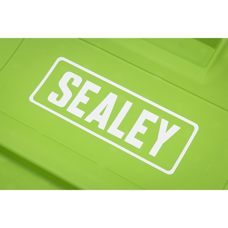 Sealey Composite Creeper SCR80HV 135kg Capacity Hi-Vis Green